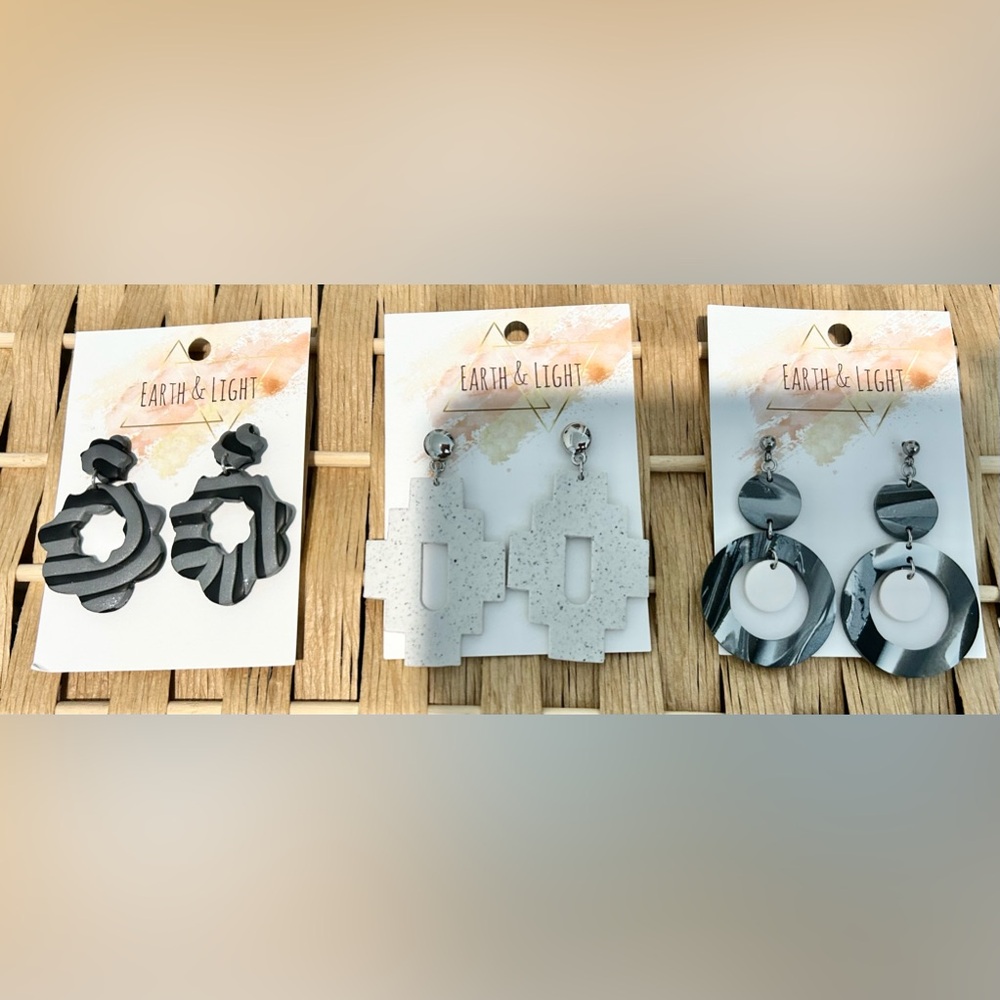 Clay Earrings
